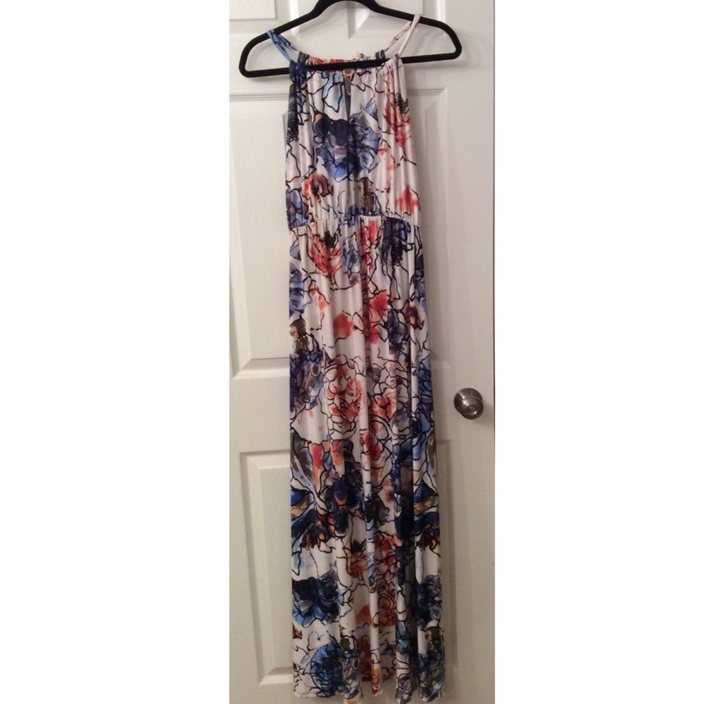 Maternity maxi dress